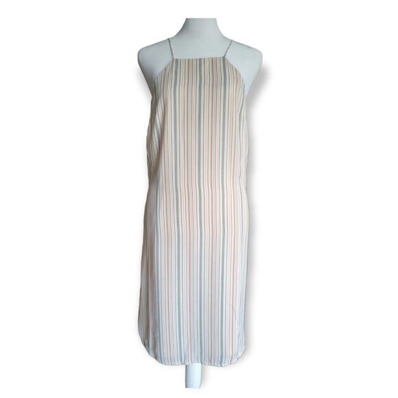Line & Dot St. Marguerite Dress Small Striped Sleeveless Sheath Knee-Length Chic - Picture 2 of 13